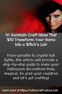 10 Samhain Craft Ideas-Transform Your Home into a Witch Lair