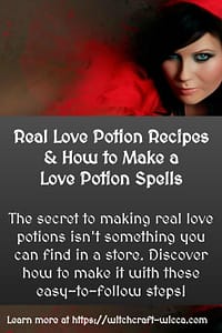 Real Love Potion Recipes & How to Make a Love Potion Spells