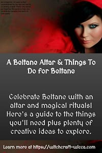 A Beltane Altar & Things To Do for Beltane