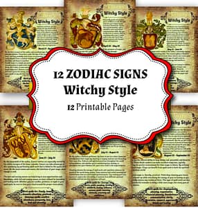What is your zodiac sign's witchy style, character traits, what kind of magic is best for you, and what are the most suitable spells to perform?