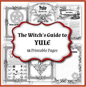 Book of Shadows Big Bundle Printable Pages, Beginner Witch Coloring Kit, Digital Grimoire, Wheel of the Year, Wicca Sabbat Planner