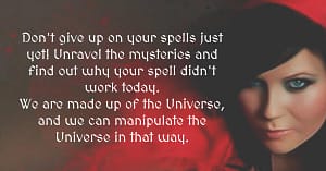 Don't give up on your spells just yet! Unravel the mysteries and find out why your spell didn't work today