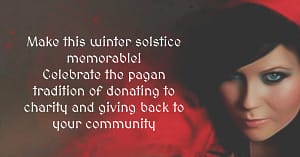 Pagan Winter Solstice Traditions and Customs