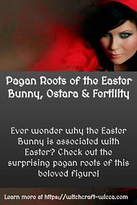 It's the Easter season! But have you ever thought about why the Easter Bunny is associated with Easter? Discover the pagan roots now!