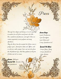 Pisces Astrological Sign, Zodiac Cheat Sheets, Celestial Witchy 33 Activity Pages, Free Constellation Motto Printable, Magic Correspondences