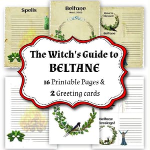 Beltane 2022 Wiccan Wheel of the Year, Rituals, Sabbats Traditions, Book of Shadows, Digital Grimoire